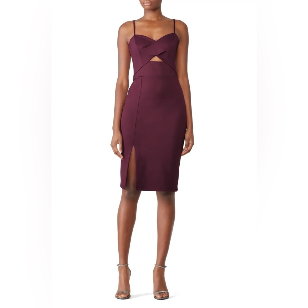 Shilla Crossover Midi Dress